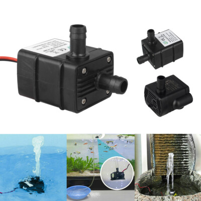 #ad #ad Mini Water Pump Quiet 12V 240L H Brushless Motor Submersible Pool Water Pump US $8.99