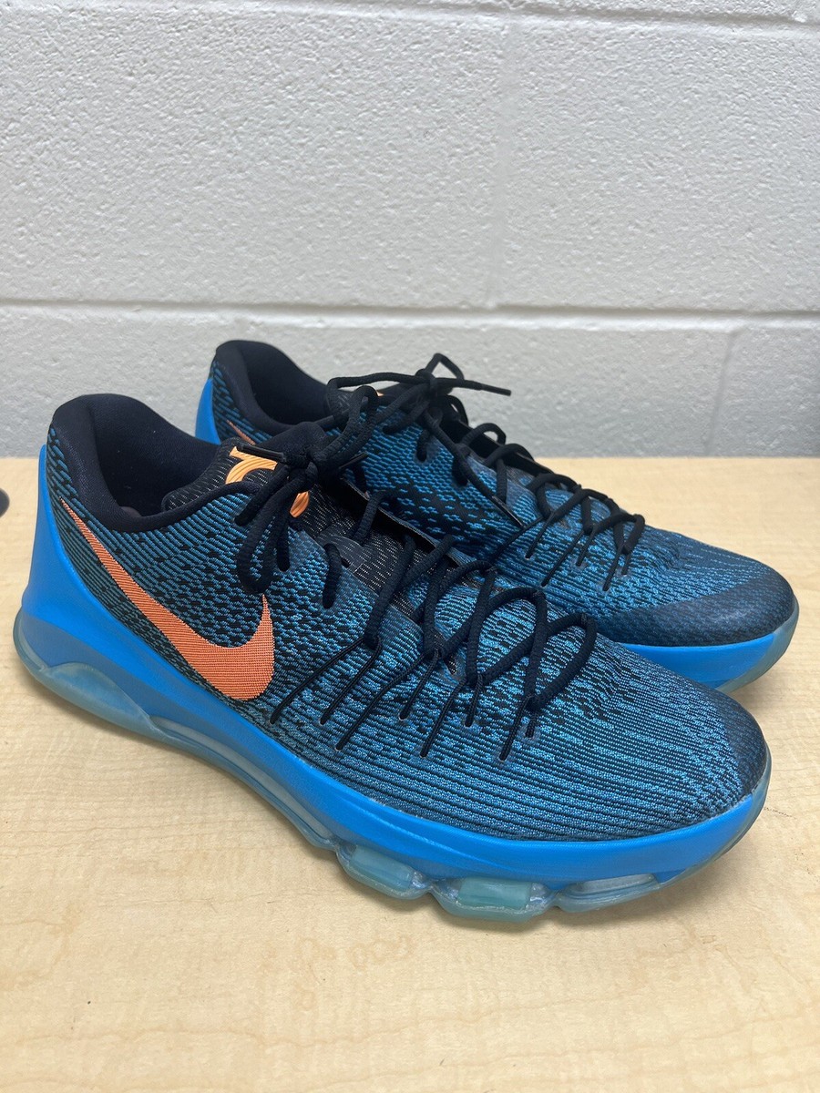 Nike KD 8 VIII Blue Orange Basketball OKC Thunder Durant 749375