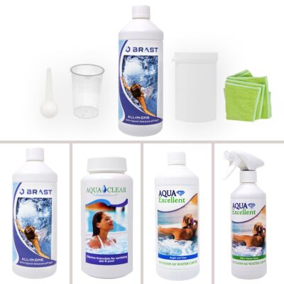 BRAST Whirlpool Pool Wasserpflege | Aqua Excellence |  All-in-One Chlor Filter