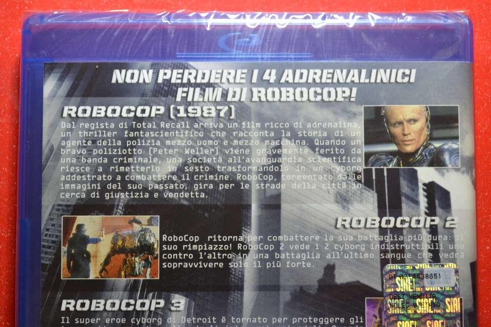 New & Sealed EU EDITION Robocop Quadrilogy Blu-ray (4 Blu-ray) - Image 4 of 4