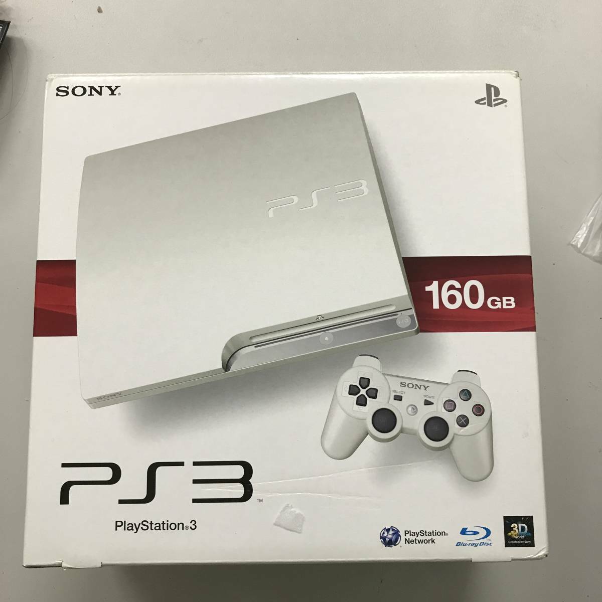 PlayStation 3 (160GB) Classic White (CECH-2500ALW) japan game Console PS3