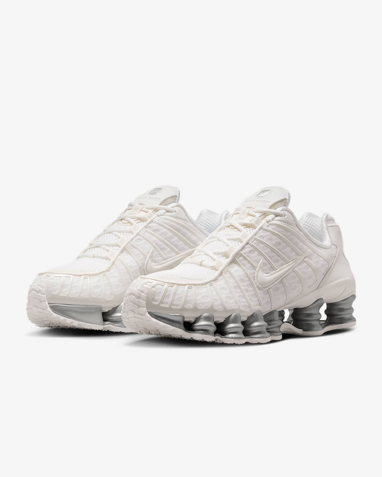 Nike WMNS Shox TL Sail White White AR3566-103 Women's Size image 2