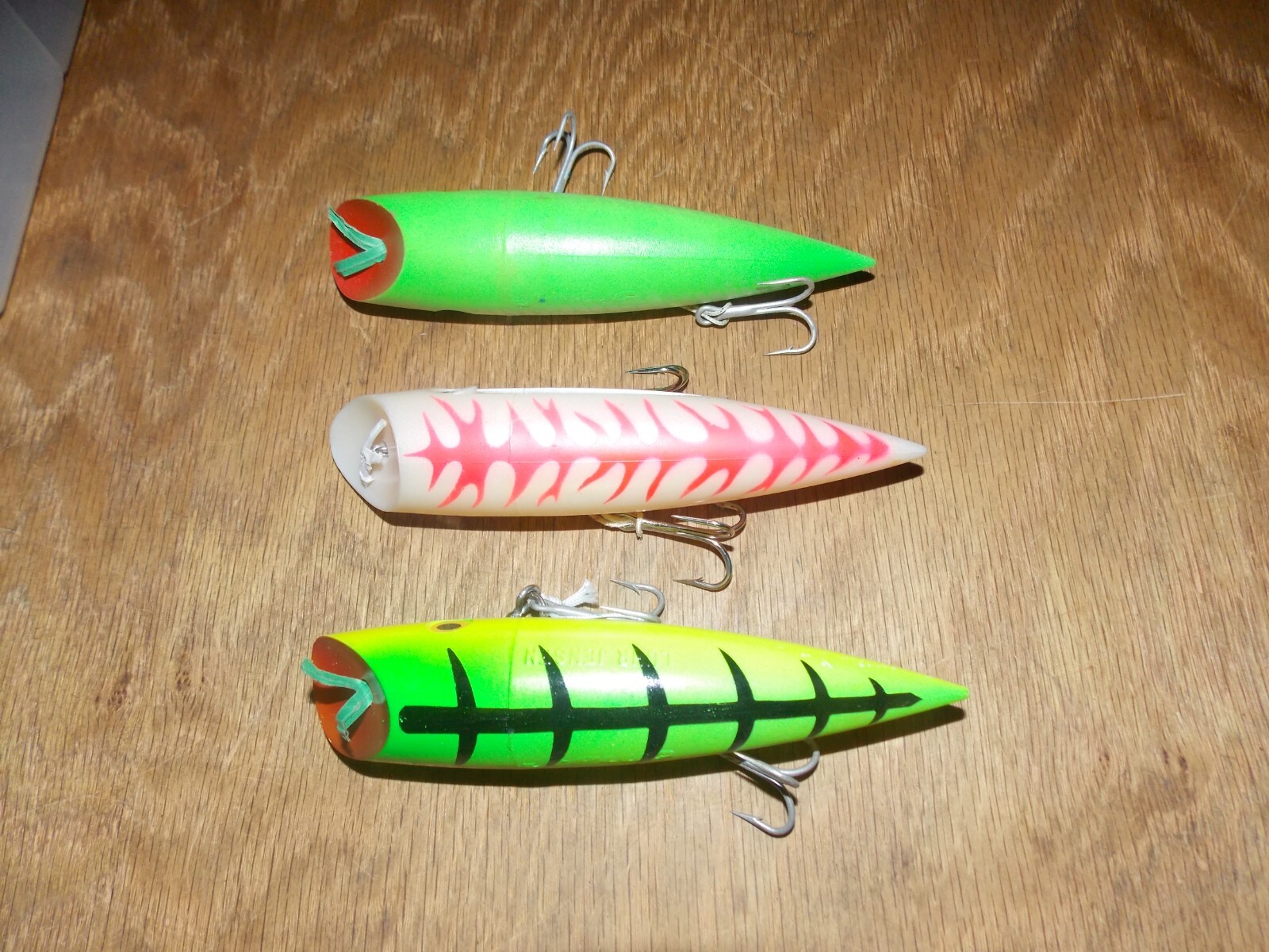 2 Luhr Jensen J-Plugs (Plus 1) Trolling Lures 5-5/8" W/Harnesses V-CLEAN 7/25 - Image 2