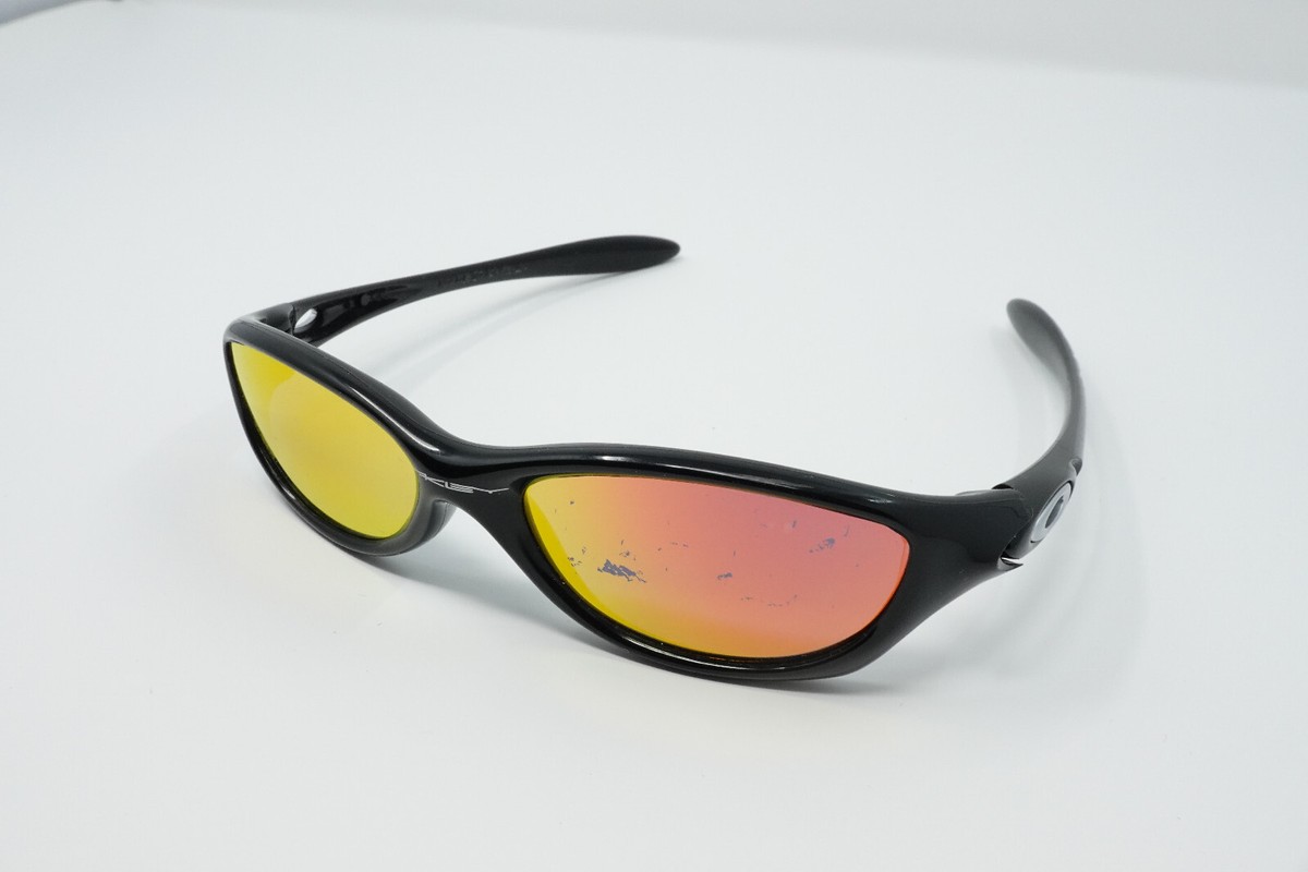 NICE Oakley XX Twenty Sunglasses•Black w/Yellow Iridium•Polarized