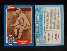 1988  Earle Neale     Coach Philadelphia Eagles  Swell Hall of Fame #90