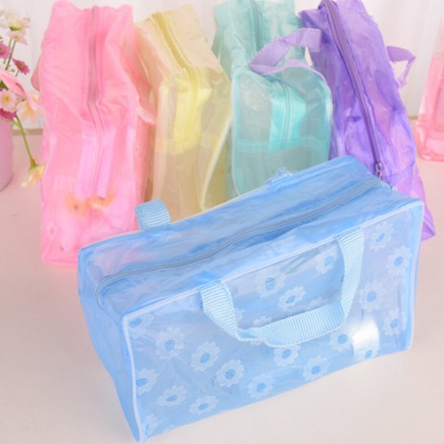 Travel Storage PVC Makeup Bag Bath Toiletry Bag Organizer Case Cosmetic Pouch - Picture 4 of 24