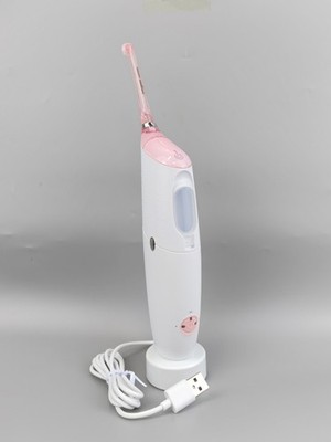 Philips Air Floss Pro/Ultra Flosser Tips HX8032/35 Pink + Portable USB Charger