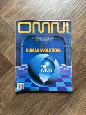 June 1981 Omni Magazine Second Anniversary Issue Collectors  Human Evolution