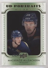 2019-20 Upper Deck UD Portraits Rookies Green Mackenzie MacEachern #P-79 x6g