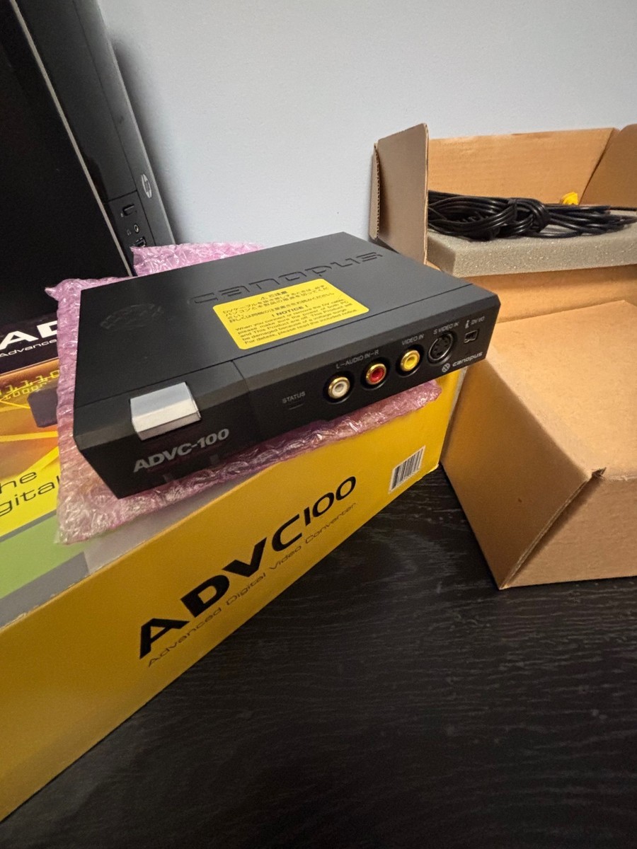 Canopus ADVC-100 Analog to Digital Video Converter for sale online