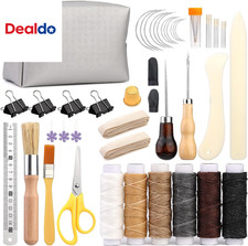 49 Pcs Book Binding Kits for Beginners Hand Bookbinding Tools Bookbinding Suppli