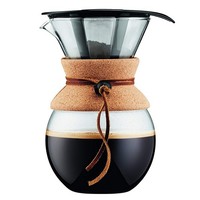 Bodum Pour Over Kaffeebereiter Mit Permanentfilter 1 Liter