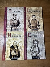 Spielsteinkampagne, Alle 4 Bände, Die Einsiedlerin, DSA, Inquisitor, Alchimist