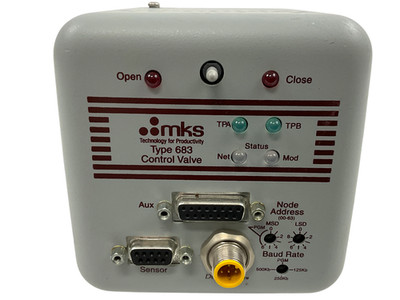 MKS Type 683 683B-26033 Intelligent Throttle Exhaust Pressure Control Valve