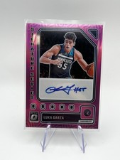 2023-24 Panini Donruss Optic - Luka Garza Pink Signature Series Auto /25 #SS-GZA
