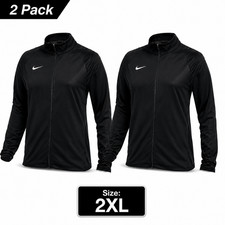 New Nike Women Anthracite Epic Knit Jacket 2.0 Full Zip 2XL Pack Of 2,4