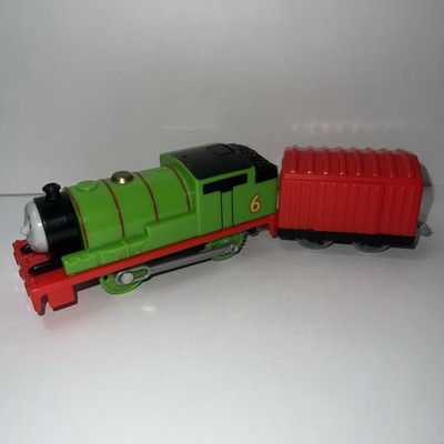 Talking Percy Thomas & Friends Trackmaster Motorized 2014 Mattel Engine Tested
