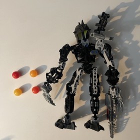 LEGO Bionicle Toa Inika Set Of 6 complete 100% w/ instructions and 24 projectile