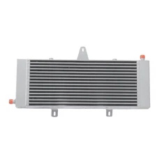 ASI Aluminum Heat Exchanger Intercooler For 2016+ Infiniti Q50 Q60 3.0T Silver