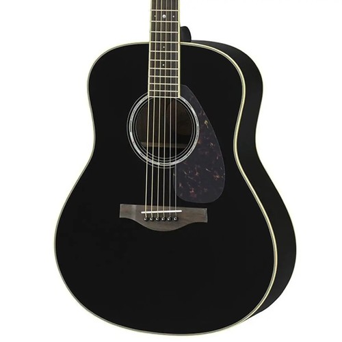 Yamaha LL6 ARE Jumbo Acoustic-Electric Guitar, Solid Spruce Top, Black