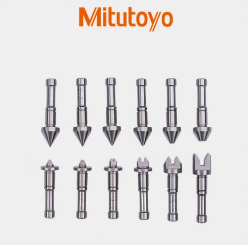 Mitutoyo 126-800 Screw Thread Micrometer Anvil and Spindle Tip Set 12pcs