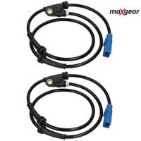 2X Sensor FüR Raddrehzahl Maxgear 20-0116 2 Sensor Raddrehzahl FüR Peugeot