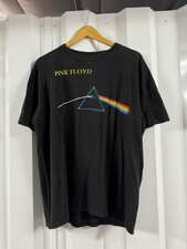 Vintage 1994 Pink Floyd Dark Side of The Moon Size L Shirt Brockum Double Sided