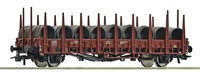 Roco 6600268, Rungenwagen Mit Drahtrollen, Db, Neu & Ovp, H0