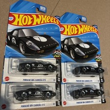 4x Hot Wheels Porsche 904 Carrera GTS 100/250 Black HW Race Day