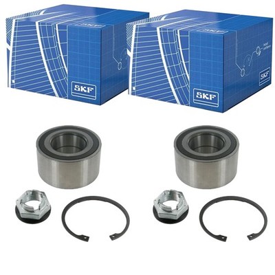 2X SKF RADLAGER-SATZ VORNE HINTEN PASSEND FÜR JAGUAR E-PACE F-PACE I-PACE XE XF