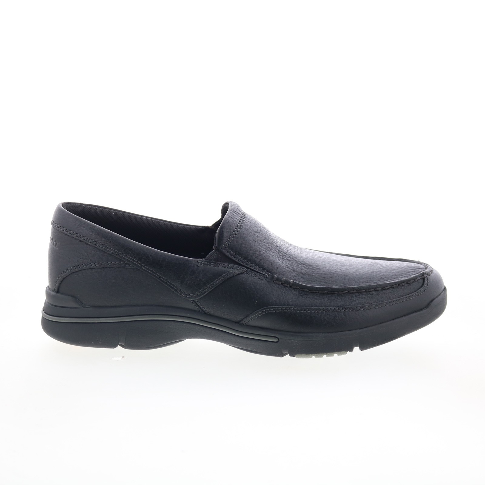 Rockport Eberdon K71228 Mens Black Wide Loafers & Slip Ons Casual Shoes