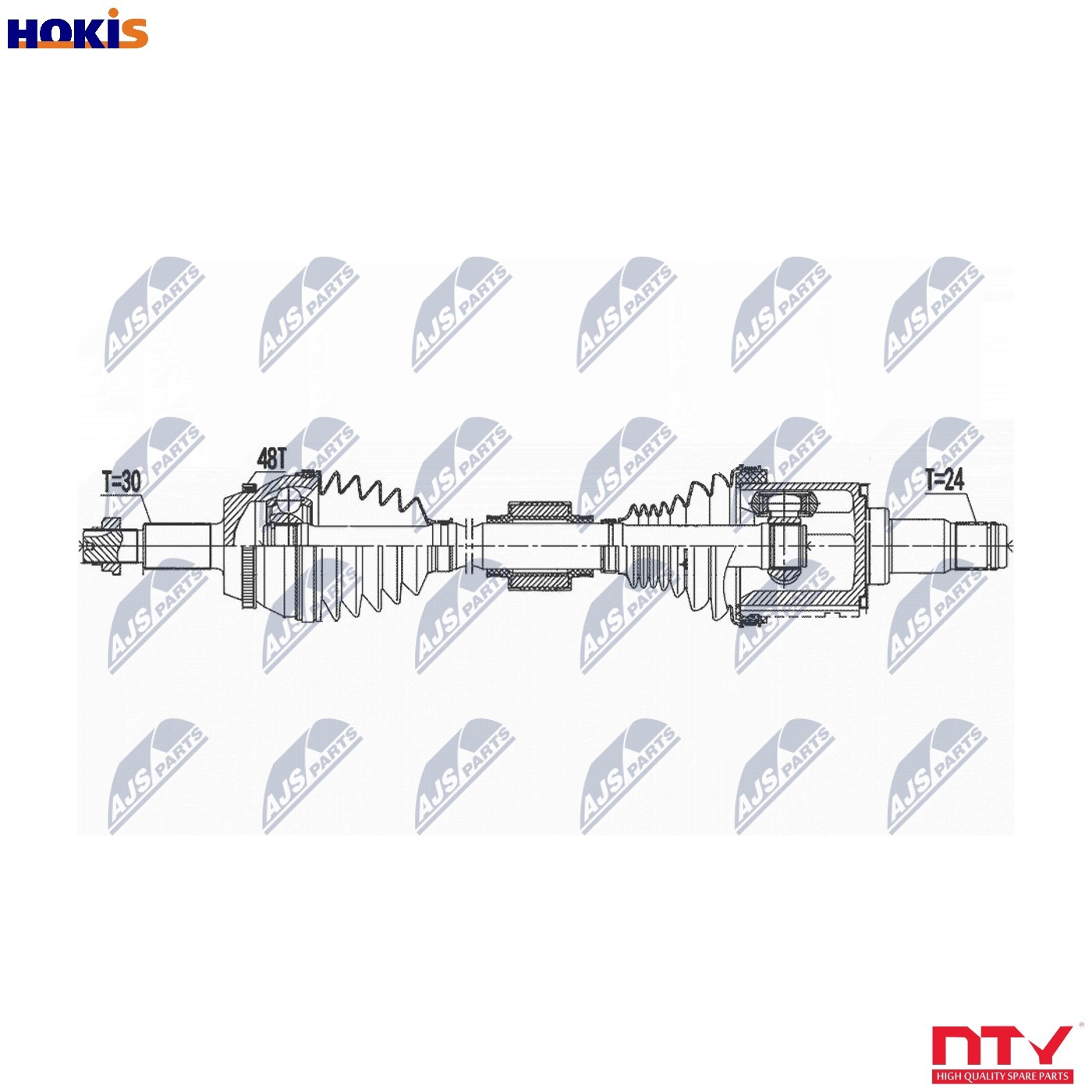 Driveshaft Compatible With Lexus RX450H 15- /Left, Front/ OE Zu Vergl. - Image 8