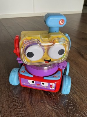 Fisher-Price Lernroboter Linus  4-in-1 interaktiv bunt