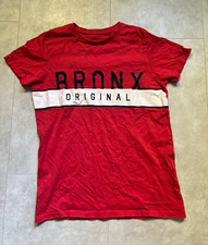 Primark Jungen T-Shirt Rot Bronx Logo-Print K...