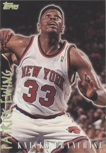 NBAカード　panini Patrick Ewing 1of1 The back of this Panini Patrick Ewing card is hilarious. We didn't その他