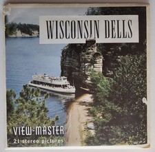 1962 Wisconsin Dells View Master Packet A526 3 Reel Set Sawyer's Stereo Pictures