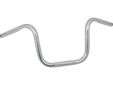 8,5 " (22cm) Guidon Mini Ape Hanger - 1" (25mm) Chromé avec fossettes de câblage