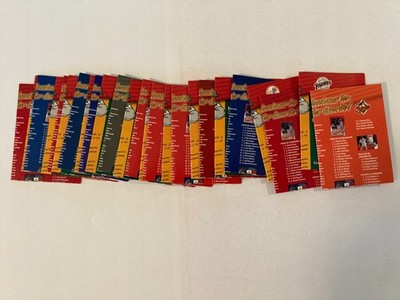 2002 Donruss Super Estrellas - Mini Poster insert set.  25 cards/mini-posters.