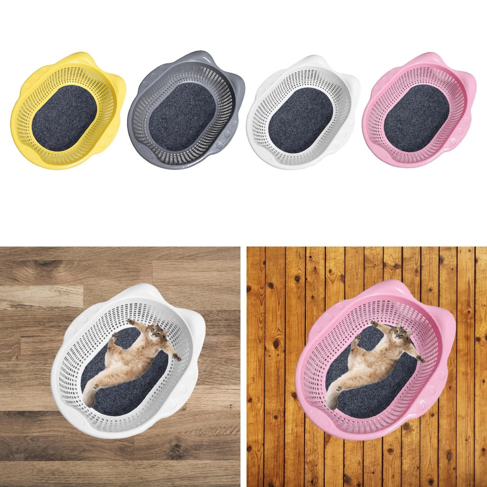 Cat Bed Versatile Comfortable Breathable Cat Lounger Basket Pets Indoor Cats