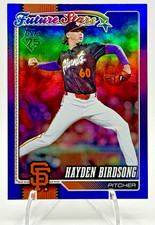 Hayden Birdsong 2026 Topps Series 1 #295 Future Stars Purple Rainbow Foil /250