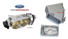 Ford Racing twin 65mm throttle body , BPS elbow upgrade 2013-14 Shelby GT500 5.8