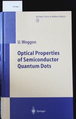 Optical properties of semiconductor quantum dots. Springer tracts in modern phys