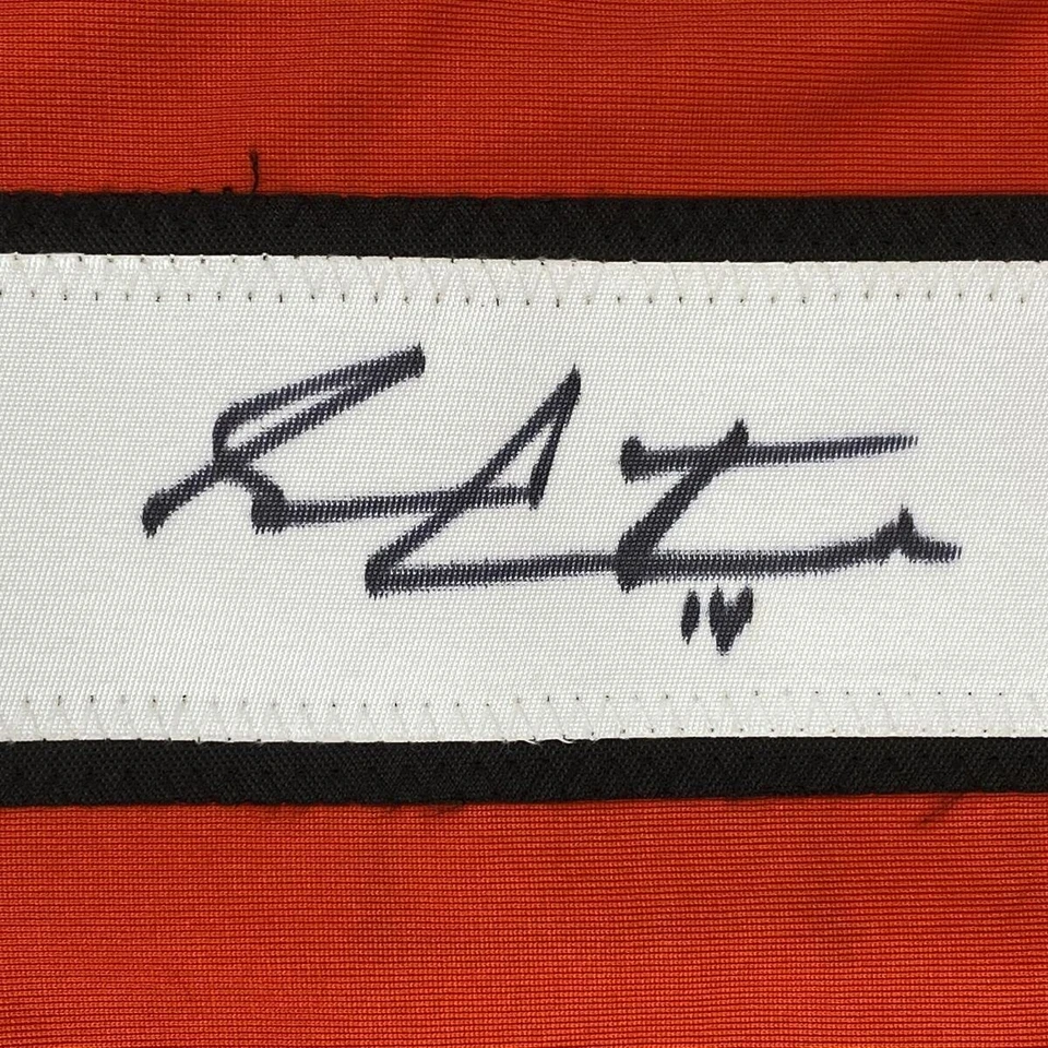 Camiseta deportiva de hockey naranja autografiada/firmada de SEAN COUTURIER Philadelphia certificado de autenticidad JSA automática Foto 3 de 4