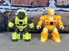 1986 Hasbro Takara Battle Beasts Musky Ox & Hunchback Camel Mini Figures