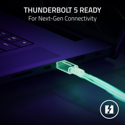 PCケーブル・コネクタ Razer Thunderbolt 5 Dock Mercury White Razer Thunderbolt™ 5 Dock Mercury White Desktop RGB Dock | eBay