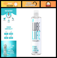 Water-Based Personal Lubricant - Toy-Safe, Non-Staining, Easy Clean-Up, 12 Fl Oz