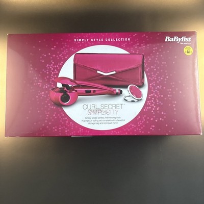  BaByliss Curl Secret Simplicity Set 2663GU Bright Pink Hair Curler Neu & Versiegelt