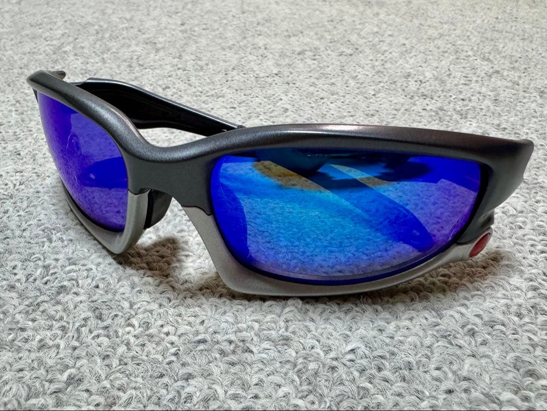 OAKLEY Split Jacket Polarized Sunglasses Gray Sil… - image 2