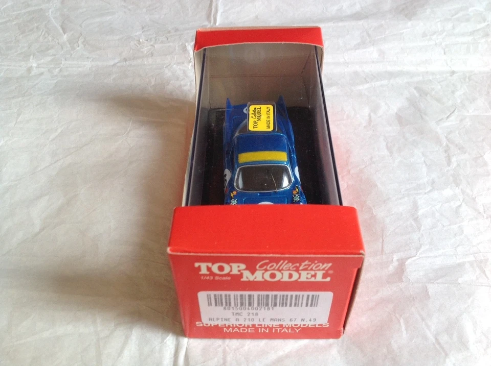 Alpine Renault A210 1,3 litri - 24 Ore Le Mans 1967 10. assoluta -Top Model 1/43 - Immagine 4 di 4