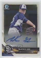 2018 Bowman Chrome Prospect Auto Mackenzie Gore #CPA-MGO Auto 0a7v